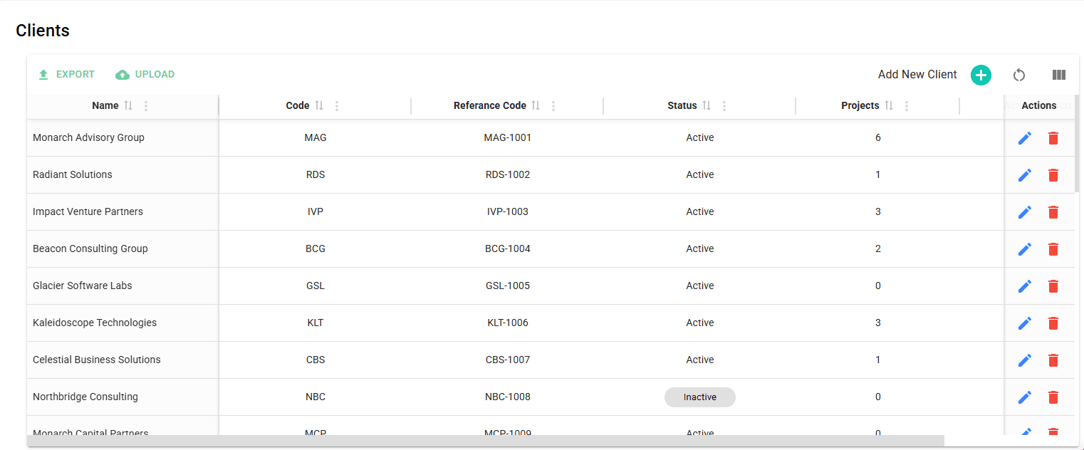 Client Directory